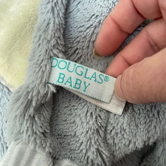 Douglas Baby Plush Joey Elephant Sshlumpie Security Blanket Lovey Gray 19" - Picture 8 of 9